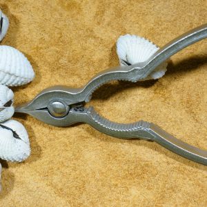 Kềm Tách Sò Huyết Inox Nguyên Khối - Dụng Cụ Tách Sò Huyết - Bảo hành trọn đời (Phiên bản Trắng Nhám)